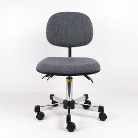 China 3 o 2 sillas ergonómicas del ESD de la tela gris del ajuste de niveles que levantan la silla con los echadores fábrica