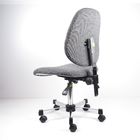 El banco de trabajo ergonómico de la tela gris preside sillas traseras grandes ajustables del laboratorio proveedor