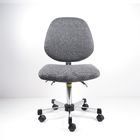 El banco de trabajo ergonómico de la tela gris preside sillas traseras grandes ajustables del laboratorio proveedor
