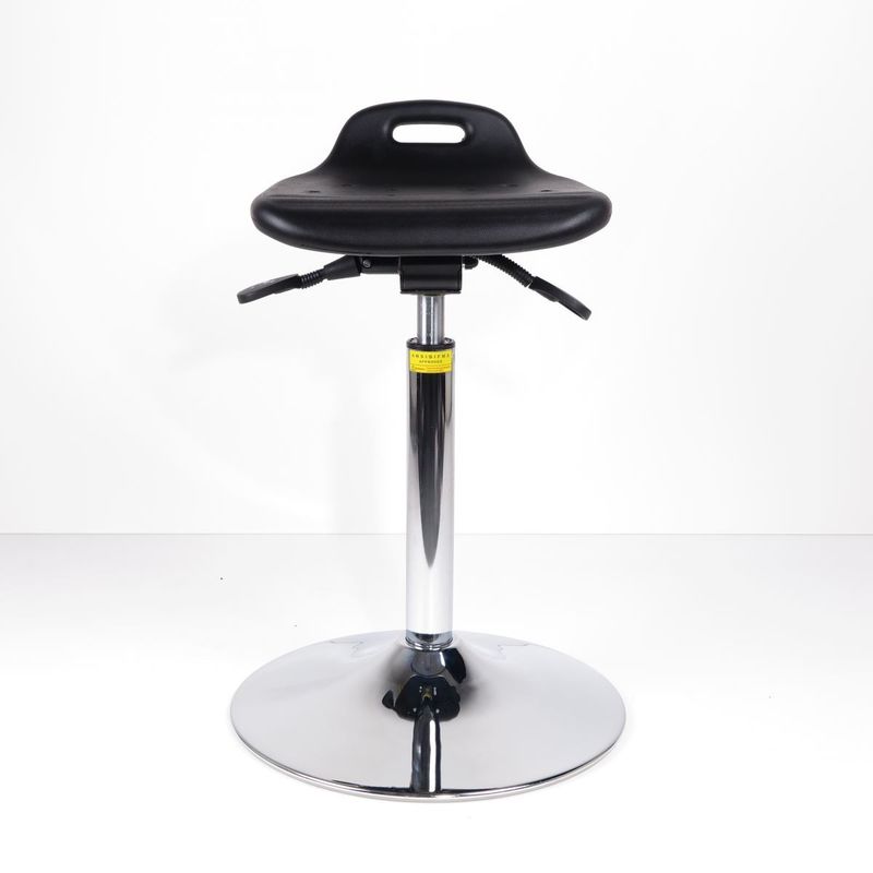 Taburete libre de polvo del soporte del ESD Seat de la silla del laboratorio del poliuretano con la base circular proveedor